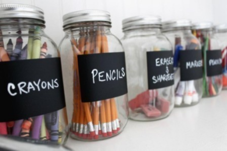 Craft Ideas Jars on Chalkboard Jar Craft Supplies Png