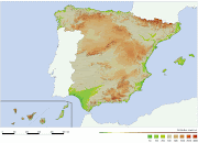 MAPA FÍSICO MUDO DE ESPAÑA! PARA PRACTICAR. Publicado por Javier Soto en 05: . (fisico)