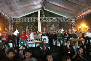 Pemda Bersama Polres Kulonprogo Gelar  Nobar Semifinal Piala Asia U-23 AFC