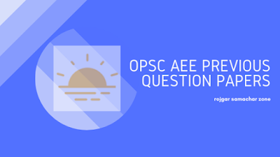 opsc aee previous year question papers