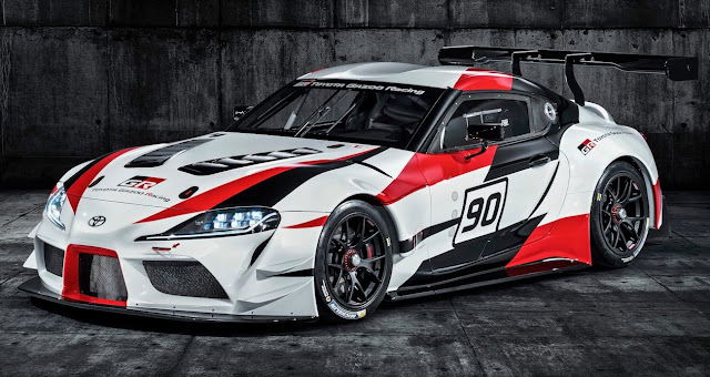 トヨタ、新型「スープラ」のレーシングカーコンセプト「GR Supra Racing Concept」を初披露！