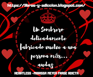 frases del libro heartless de marissa meyer que le corten la cabeza la reina de corazones corazones reina roja jabberwocky