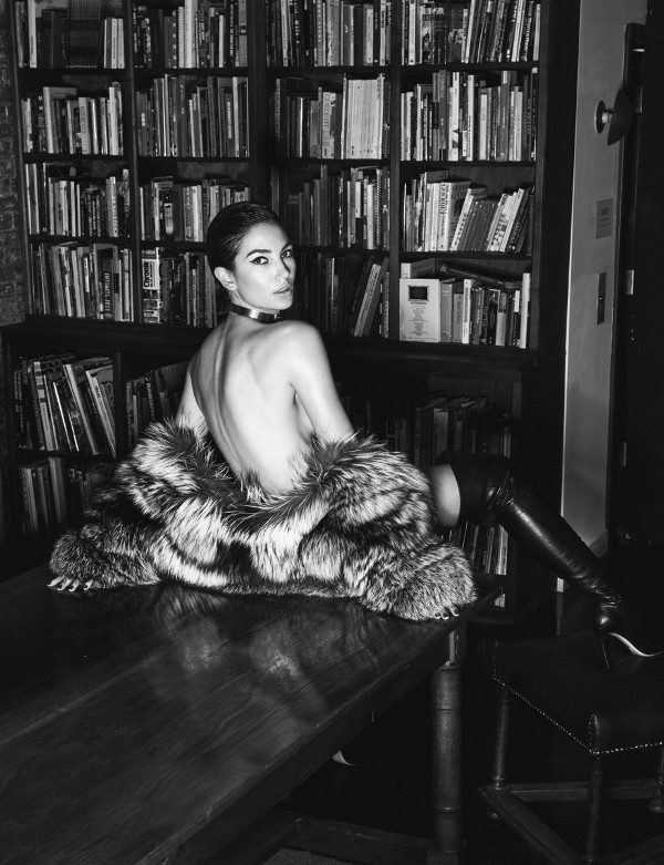 lily aldridge naked photo shoot lui magazine