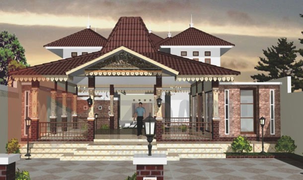 Desain Rumah  Adat Jawa Modern  Gambar  Rumah  Idaman