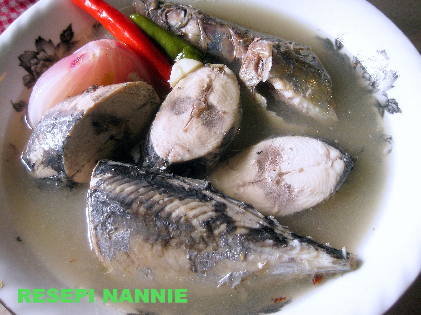 RESEPI NANNIE: Singgang ikan tongkol