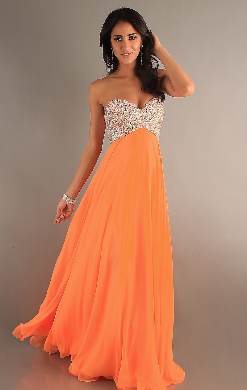 43+ Popular Concept Formal Dress Orange