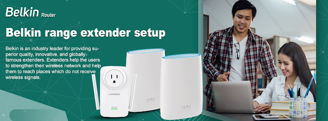 belkin range extender setup