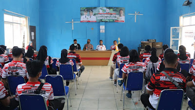 Mewakili Kapolres Majalengka, Waka Polsek Majalengka Menghadiri Undangan Pelepasan Atlit Bola Volly