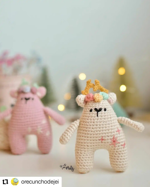 Tiernos Peluches a Crochet - Fotos y Tutoriales DIY