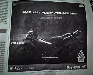 Iklan Honda Sonic 150R di Salah Satu Koran Jawa Tengah
