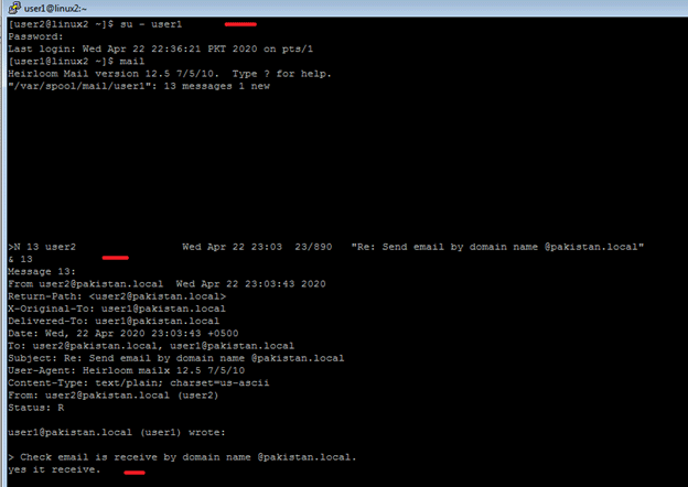 installation and configuration of postfix and dovecot on centos 7