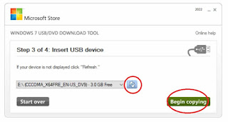 Windows USB/DVD Download Tool