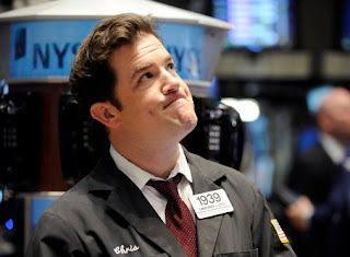 confused stock trader