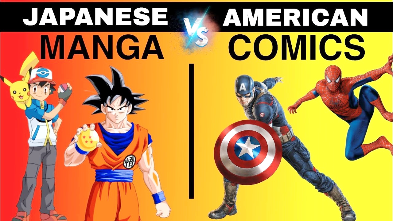 Manga Vs Comics - Which is Best