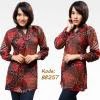 model baju batik mini dress