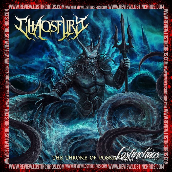 Chaosfury - The Throne of Poseidon CD 2019