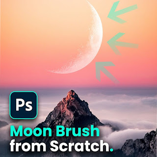 Create Moon Brush in Photoshop