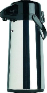 Thermos thermoskan met pomp