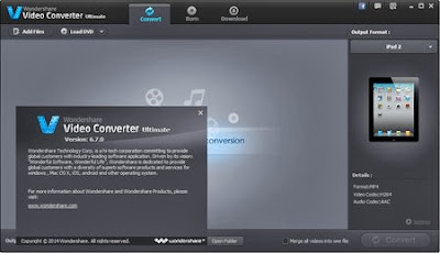 Download Wondershare Video Converter Ultimate 6.7.1.0 Including Patch