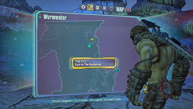 Borderlands 2, Captain Scarlett DLC, Sand Worm Queen location.