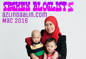 Segmen Bloglists azlindaalin.com Mac 2016