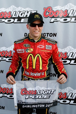 at Darlington Raceway.