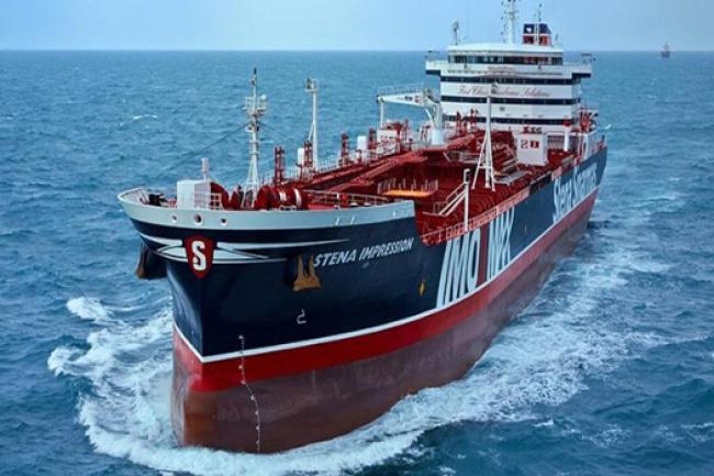 Pasukan Iran Resmi Tahan Kapal Tanker Di Selat Hormuz