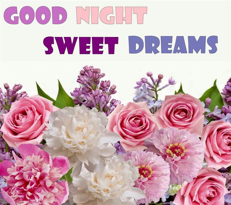 Beautiful Good Night Sweet Dreams Flowers