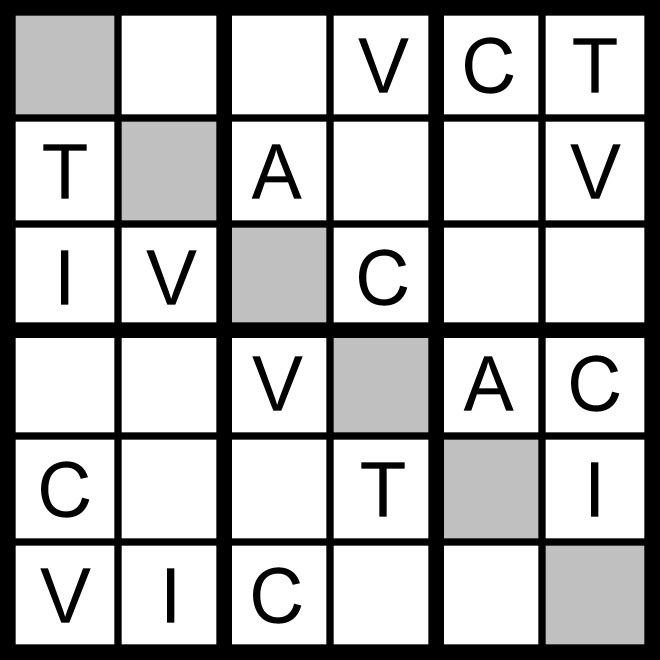 magic word square extra word from word sudoku puzzle