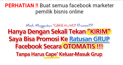 Aplikasi Posting Ke Banyak Grup Facebook Sekali Klik