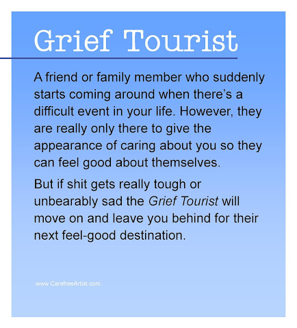 Grief Tourist Defined Graphic