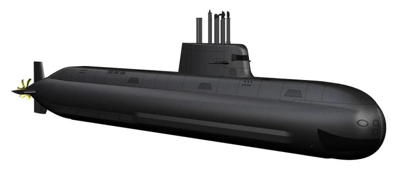 국내 최초 3,000톤급 차기 잠수함 도산안창호함(KSS-Ⅲ) 진수식