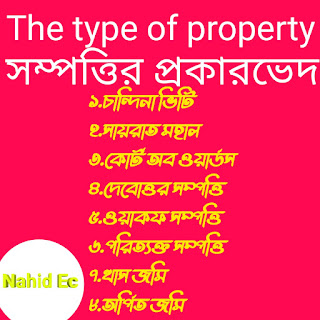 The type of property