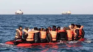 migrants crossed the English Channel