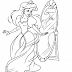 Princess Ariel E com     Coloring Pages