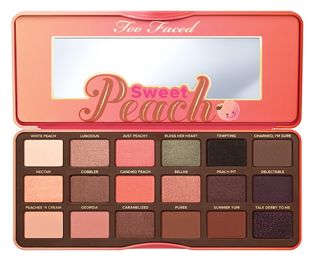 Too Faced Sweet Peach Eyeshadow Collection