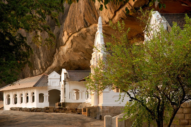 Sril Lanka, Dambulla Golden Temple, Rocktemple Dambulla,