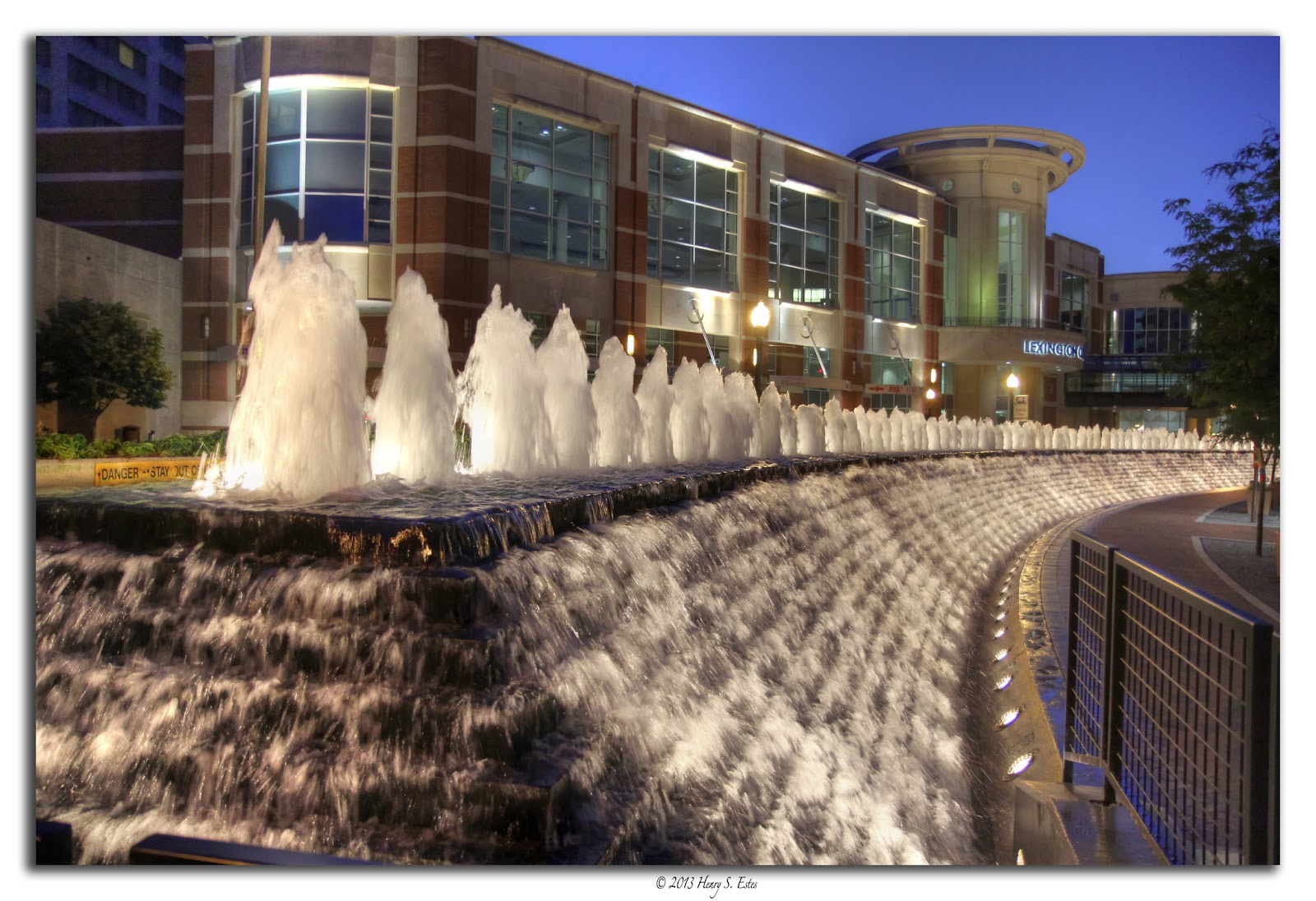 lexington center in the downtown area of lexington ky the fountains ...