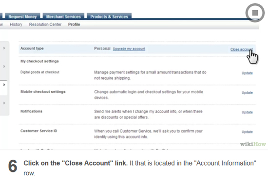 Cara Tutup Akaun Paypal