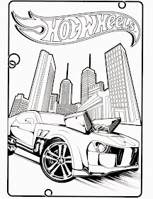 Hot Wheels Coloring Pages 71