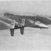 1948. Northrop YB-49 jet flying wing in flight