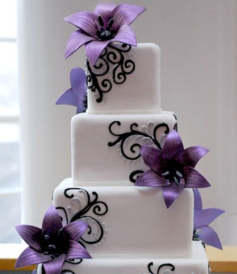 Purple Wedding Cakes Photos - Weddings Ideas