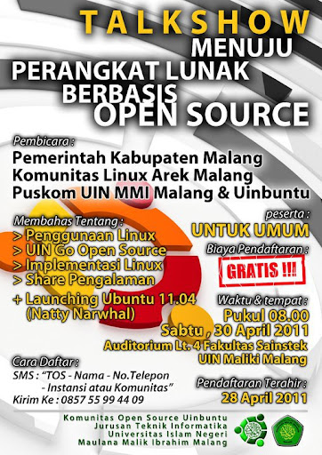 Selebaran Talk Show Open Source