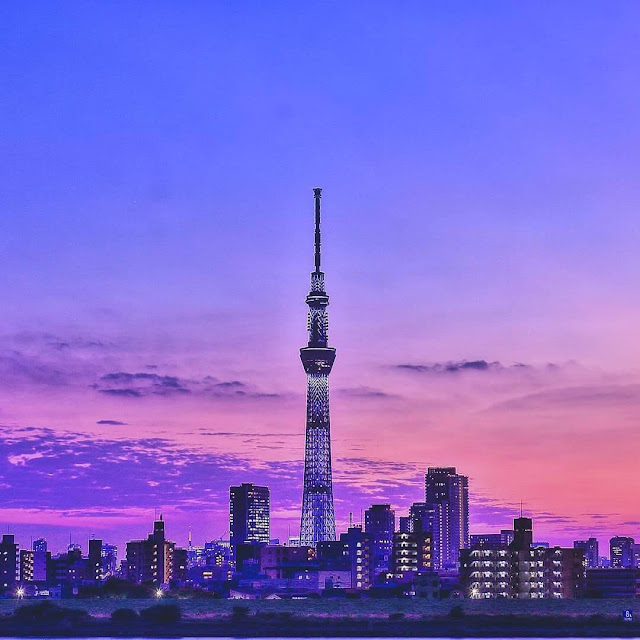 Tháp truyền hình Tokyo Skytree Nhật Bản