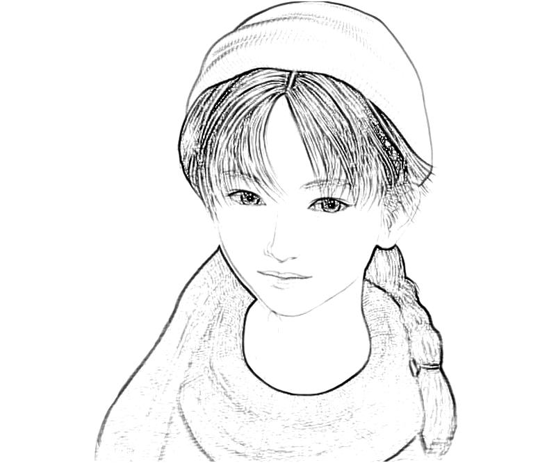 shenmue-shenhua-cute-coloring-pages