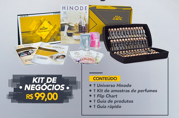 kit de negocios hinode