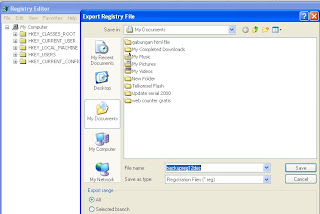 Cara backup registry 2