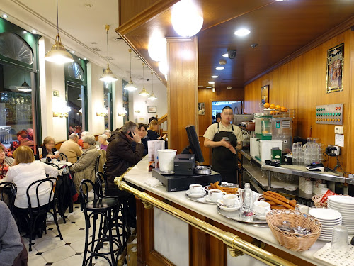 Chocolatería Valor historic chocolate café in retiro Madrid Spain