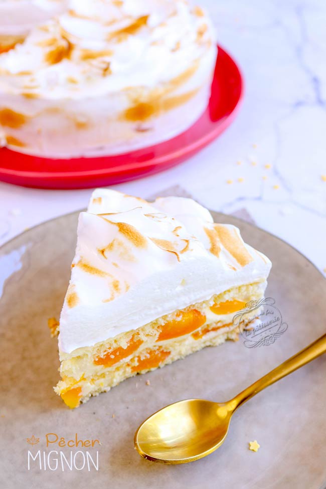 Le Gateau Pecher Mignon Il Etait Une Fois La Patisserie