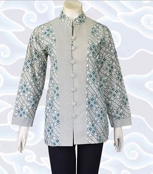 15 Model  Baju Batik  Formal  Wanita  Modern Terbaru 2021 